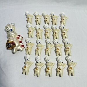 2000 Kurt Alder Polonaise Pillsbury Doughboy Ornament And‎ 10 Light Covers